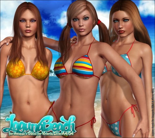 Laguna Beach for Hongyus Bikini Victoria Elite A4 G4