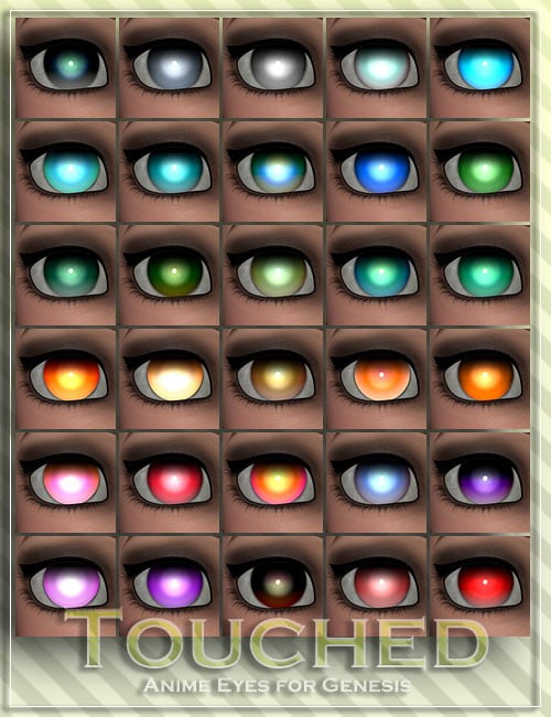 Touched Anime Eyes for Genesis