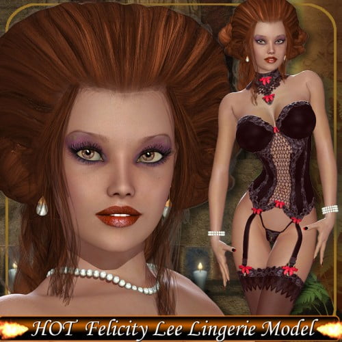 HOT Felicity Lee,Lingerie Model