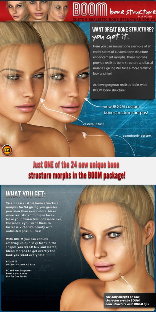 i13 BOOM Bone Structure for V4 i13 BOOM Bone Structure for V4