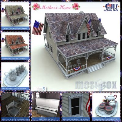 Meshbox-Mothers-House-Pack-1-Independence-Day-for-Poser-HOLMTD007PK1-2