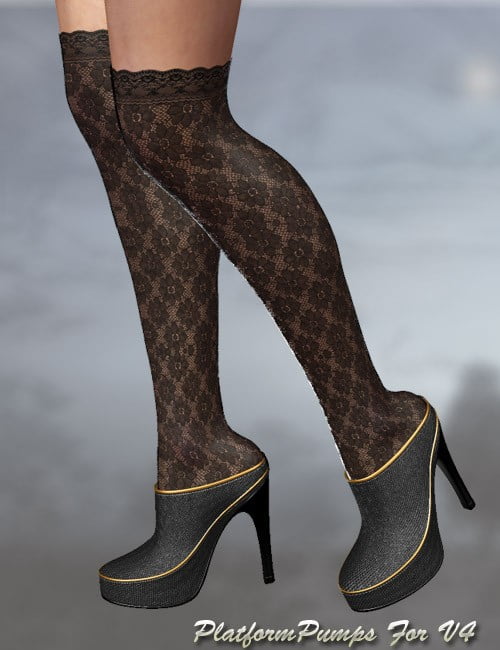 Platform Pumps by Idler