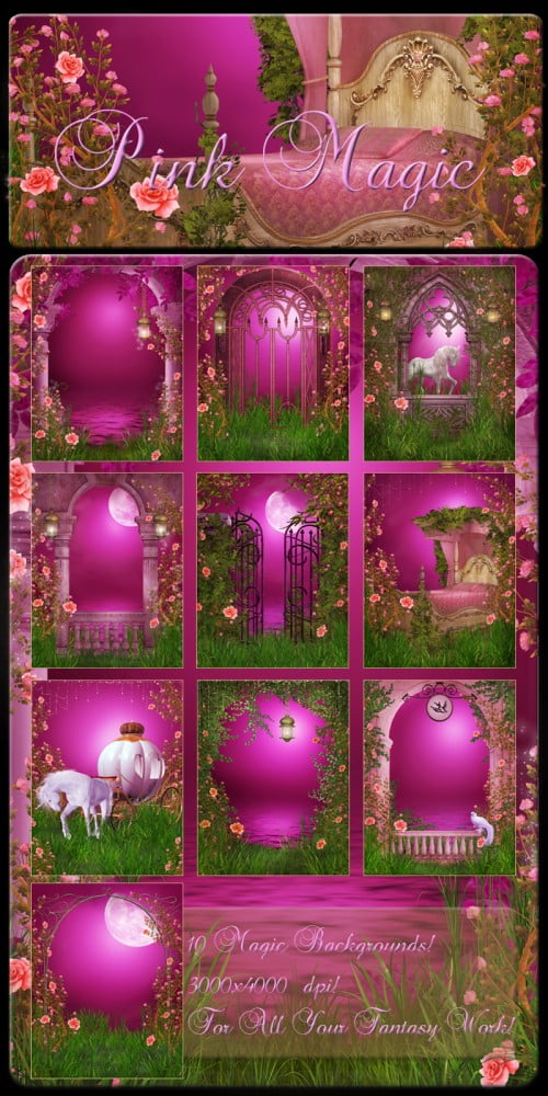Pink Magic backgrounds Pink Magic backgrounds