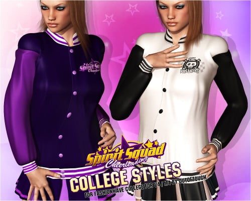 SPIRIT SQUAD COLLEGE STYLE for FASHIONWAVE College
