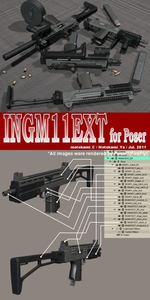 INGM11Ext for Poser