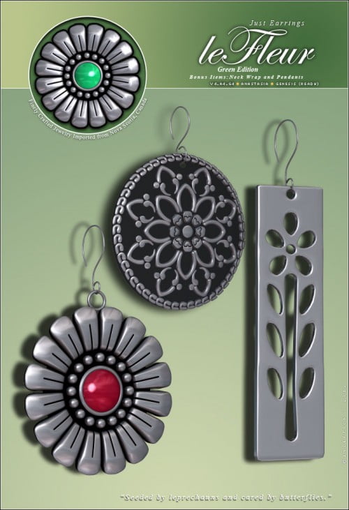 Just Earrings le Fleur