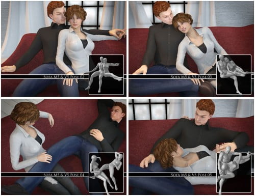 At Home Poses for M5 & V5