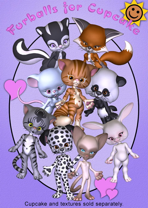 Furballs for Cupcake