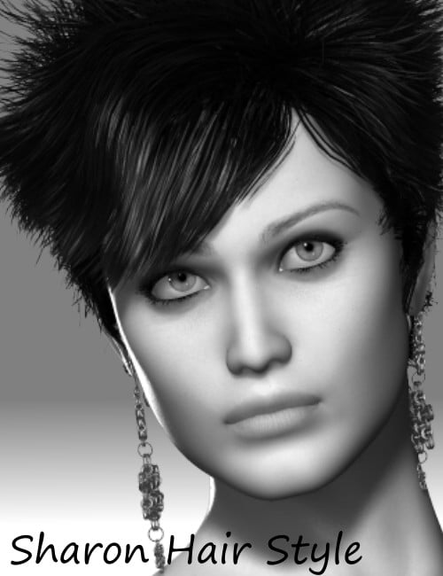 Sharon HairStyle for V4 and Genesis