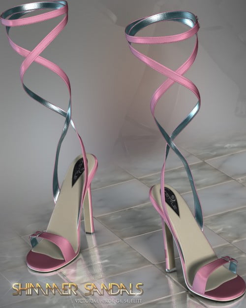 Shimmer Sandals