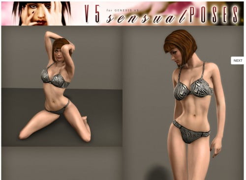 V5 Sensual Poses