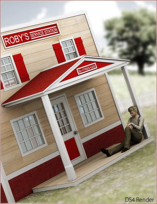 The Playhouse Collection: Roby's Service Station The Playhouse Collection: Roby's Service Station