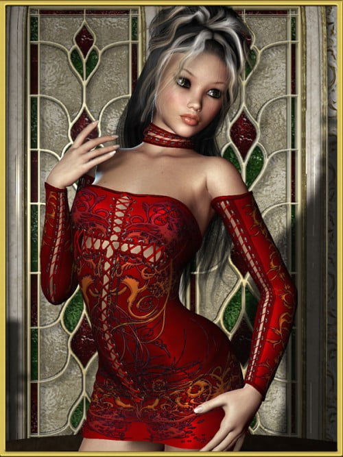 Gothic Unity Outfit For V4/A4 Gothic Unity Outfit For V4/A4