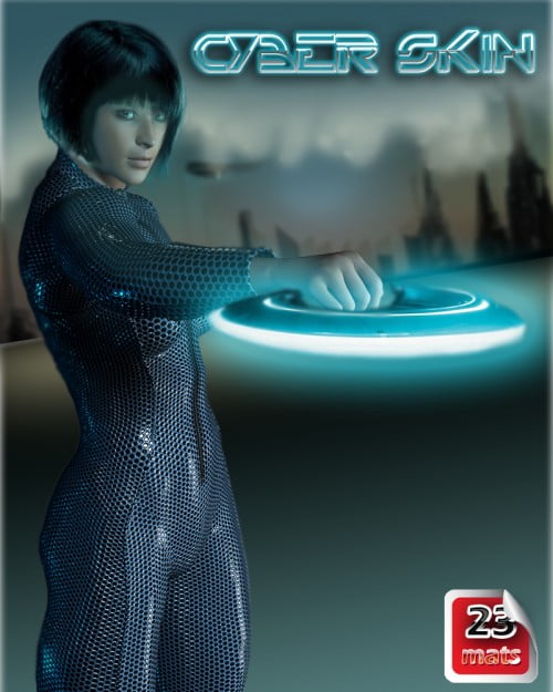 Slide3D Cyber Skin for S3D Body Suit