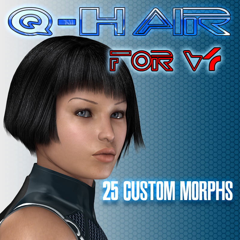Slide3D Q Hair for V4
