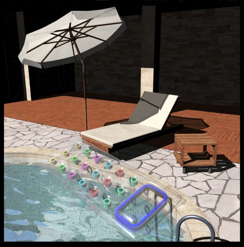 Luxury Pool Accessory Set