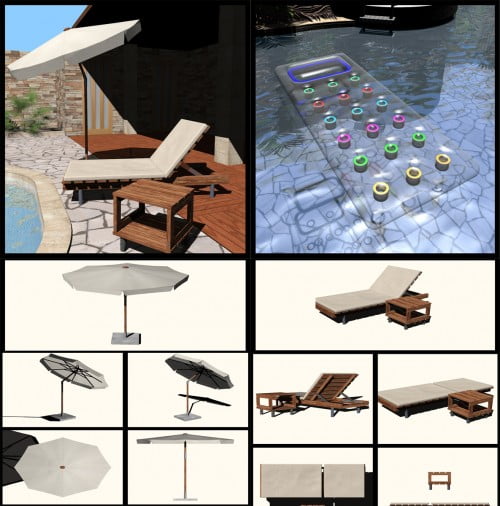 Luxury Pool Accessory Set