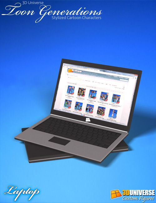 Toon Generations Laptop