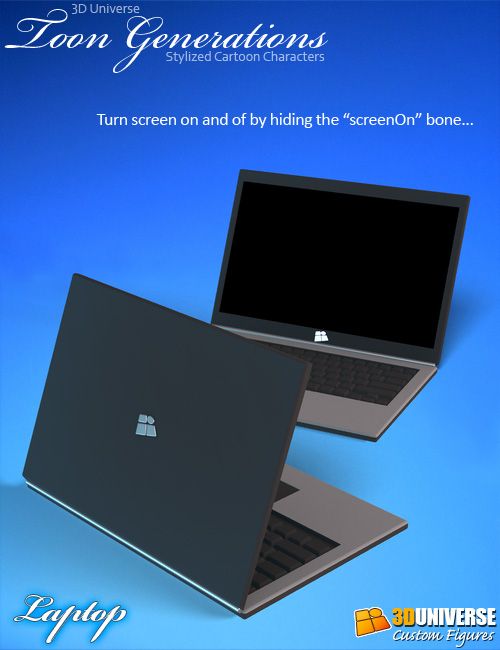 Toon Generations Laptop