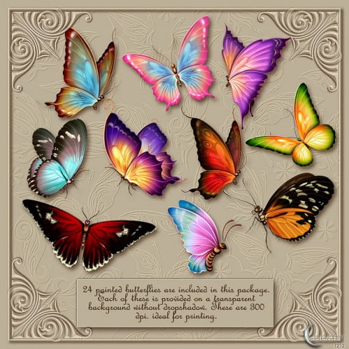 Moonbeams Flutter:The Butterfly Collection