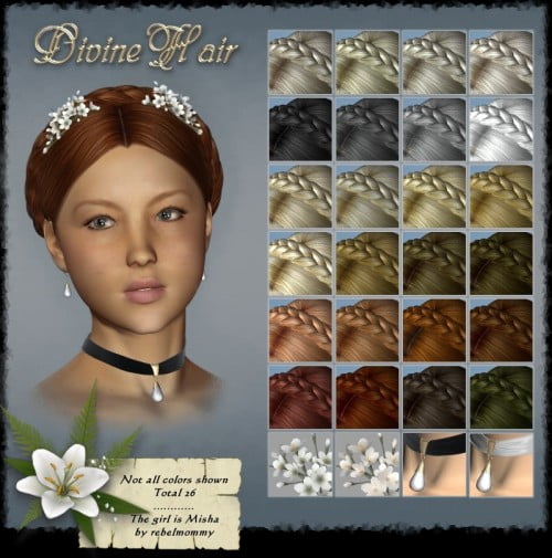 DivineHair III for V4+A4+Miki2
