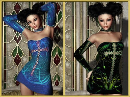 Gothic Unity Outfit For V4/A4