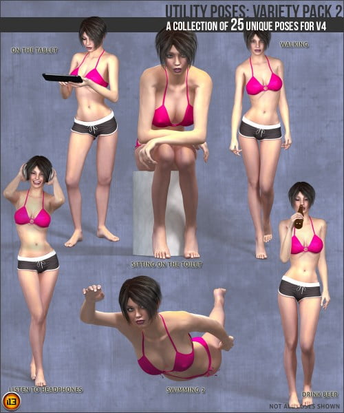 i13 Utility Poses Variety Pack 2