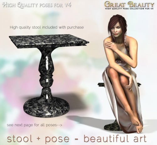 i13 Great Beauty Pose Collection and Prop