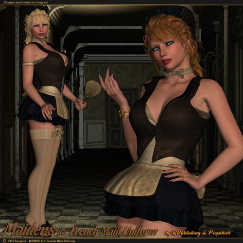 MAIDENS for French Maid Uniform