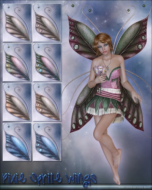 Pixie Sprite Wings