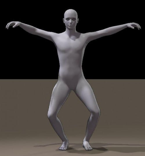 Inverse Kinematics for DAZ Genesis in Poser