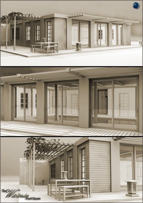 The Wisteria Pool House