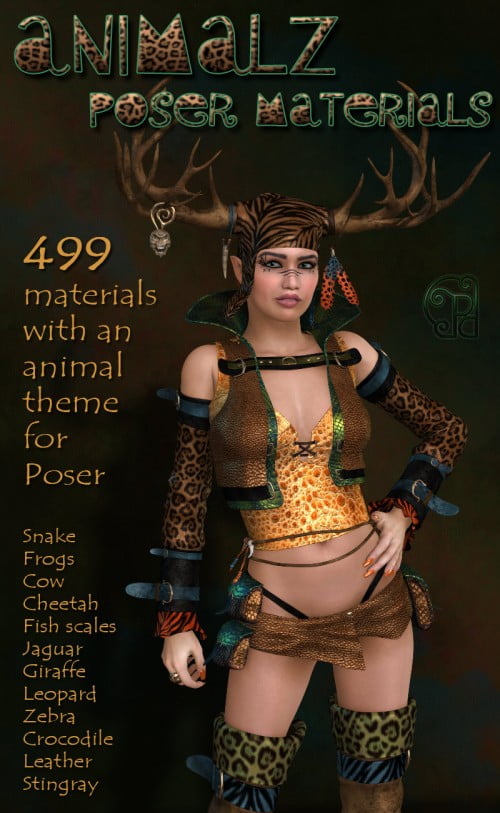 Pd-Animalz Poser Materials Pd-Animalz Poser Materials