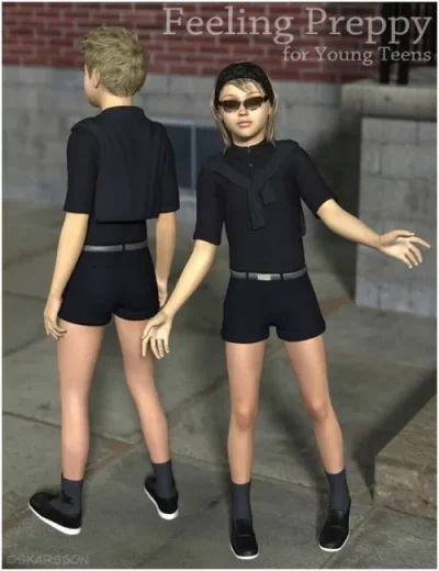 15477 Feeling Preppy for Young Teens (a)