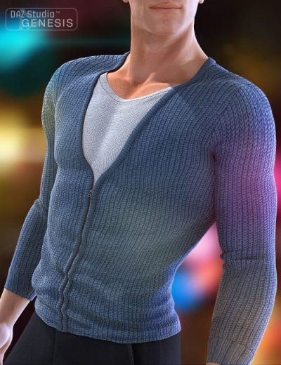 15615 Real Feel Zipped Cardigan (a)