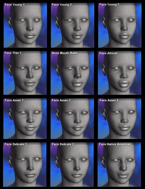 Genesis Head Morph Resource Kit 4