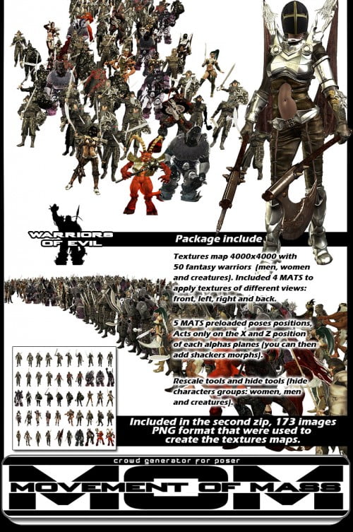 M.O.M Warriors Of Evil