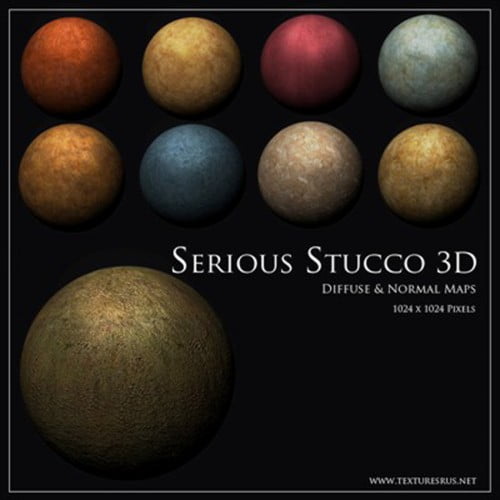Serious Stucco 15 Tiling Plaster Textures + Normals Serious Stucco 15 Tiling Plaster Textures + Normals