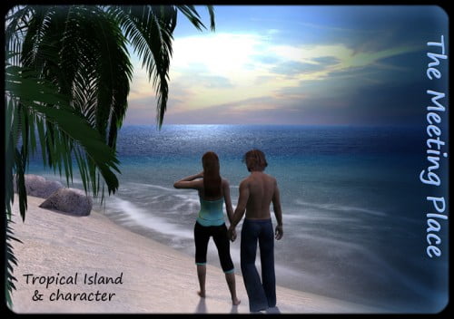 The Meeting Place- Tropical Island & Character