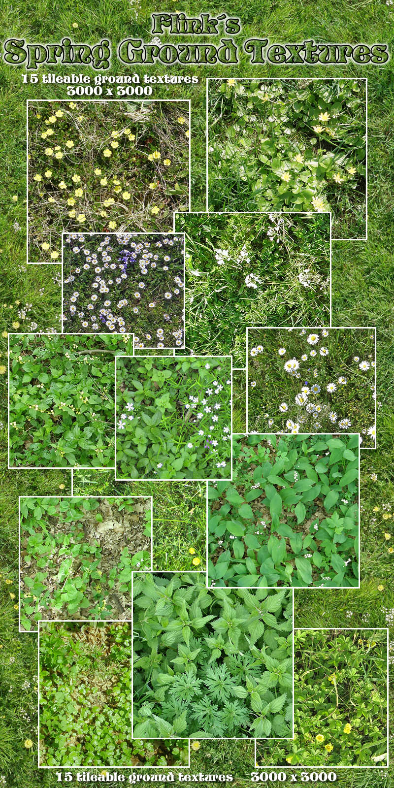 Flinks Spring Ground Textures
