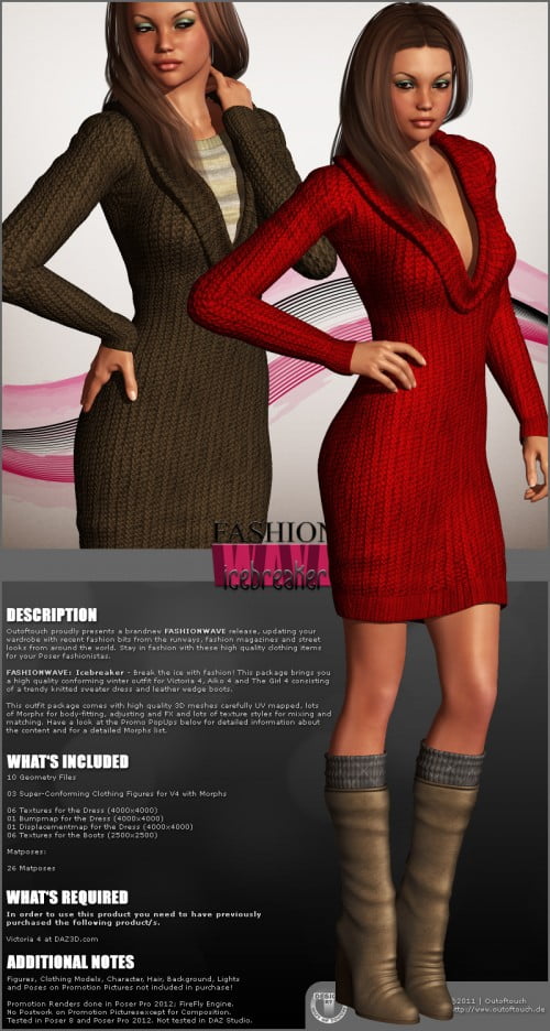 FASHIONWAVE Icebreaker for V4 A4 G4