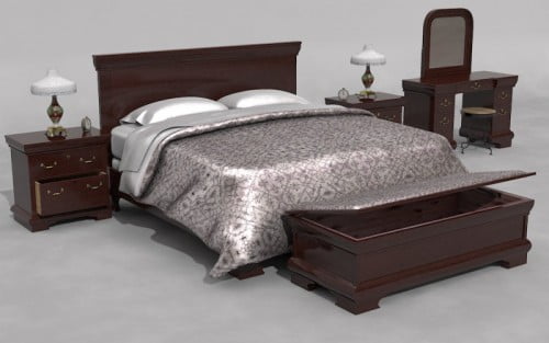 Furniture Set One, Bed