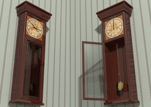 Furniture Set One, Wall Clock