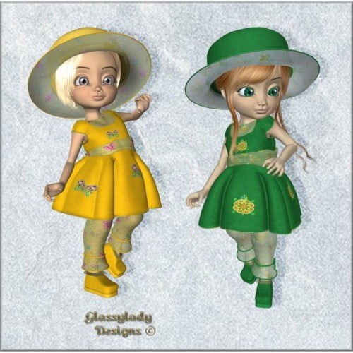 Irishmiss Kiki Outfit Textures