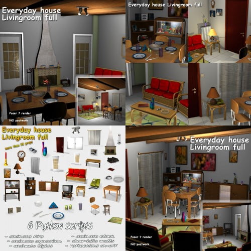 Everyday house - Living room full