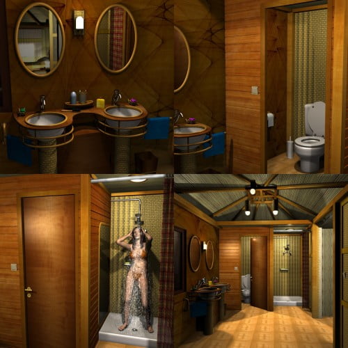 Exotic island - Bathroom
