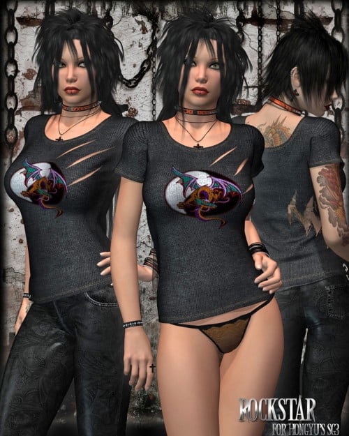 Rockstar for Hongyu's SG3: T-shirt