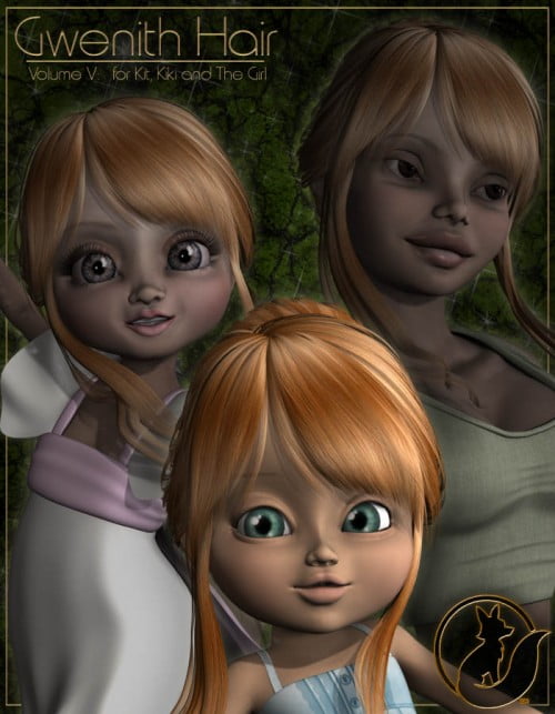 Gwenith Hair - Vol V Kit, Kiki, The Girl