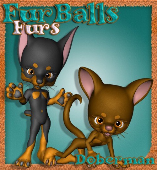 Furballs' Furs - Doberman