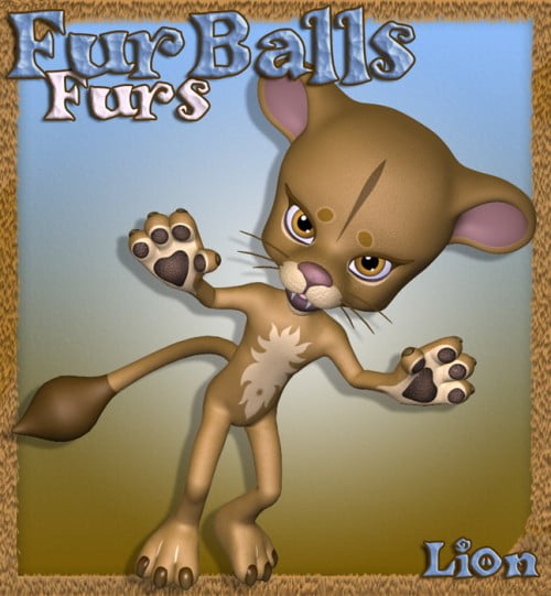 Furballs' Furs - Lion
